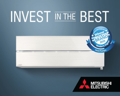 Invest In The Best - Mitsubishi Electric Heat Pumps Reader's Digest Trusted Brand 2025